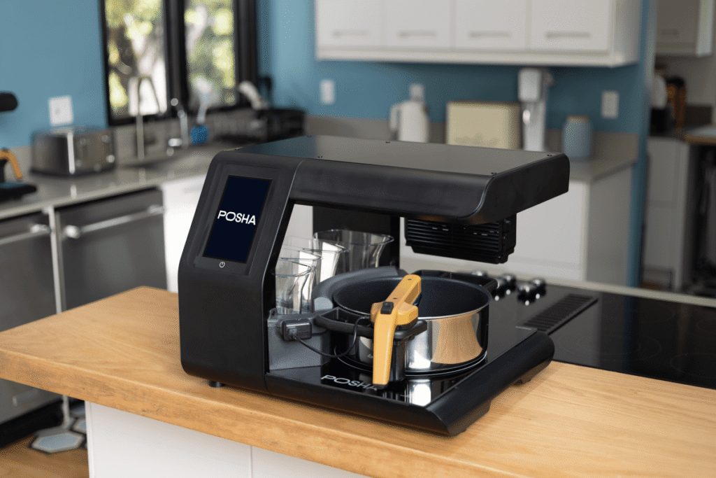 Meet Posha, a countertop robot that cooks your meals for you
