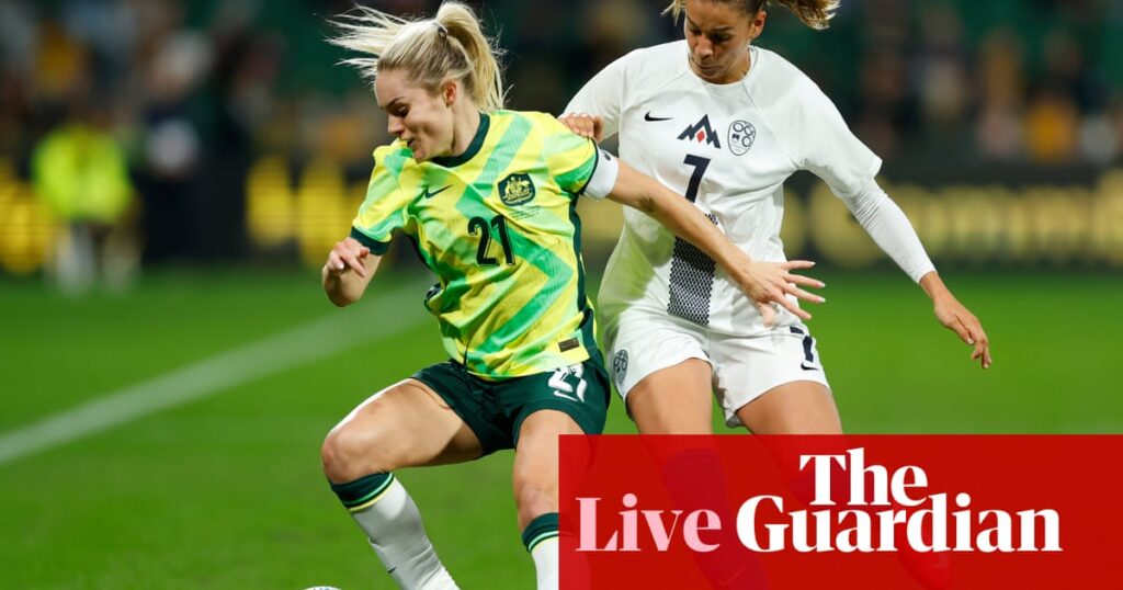 Australia 1-1 Slovenia: women’s international friendly – as it happened | Matildas