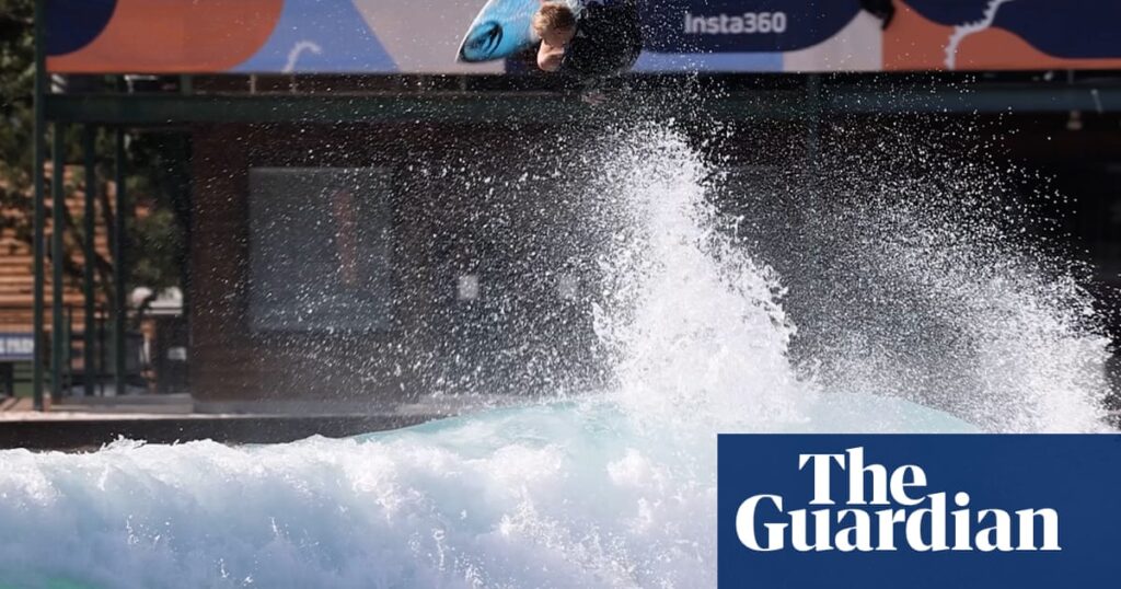 Australian teenager pulls off 'best air ever' in Texas surf wave park – video | Surfing