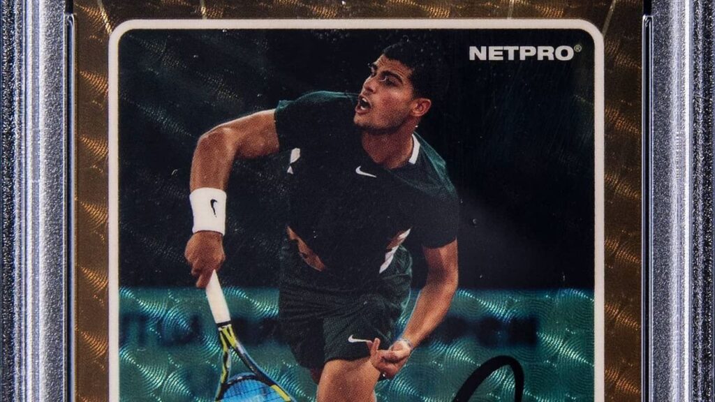 Carlos Alcaraz card sells for record $237,907
