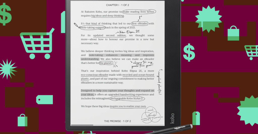 Kobo’s Libra Colour and Elipsa 2E e-readers have dropped to some of their best prices