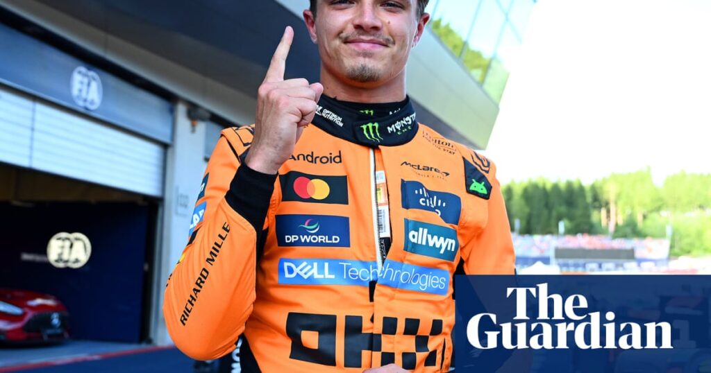 Lando Norris storms to Austrian F1 GP pole as angry Verstappen slumps to seventh | Formula One