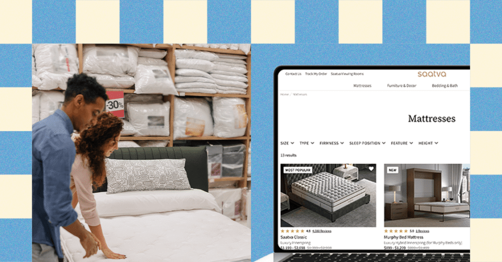 Mattress Buying: In-Store or Online?