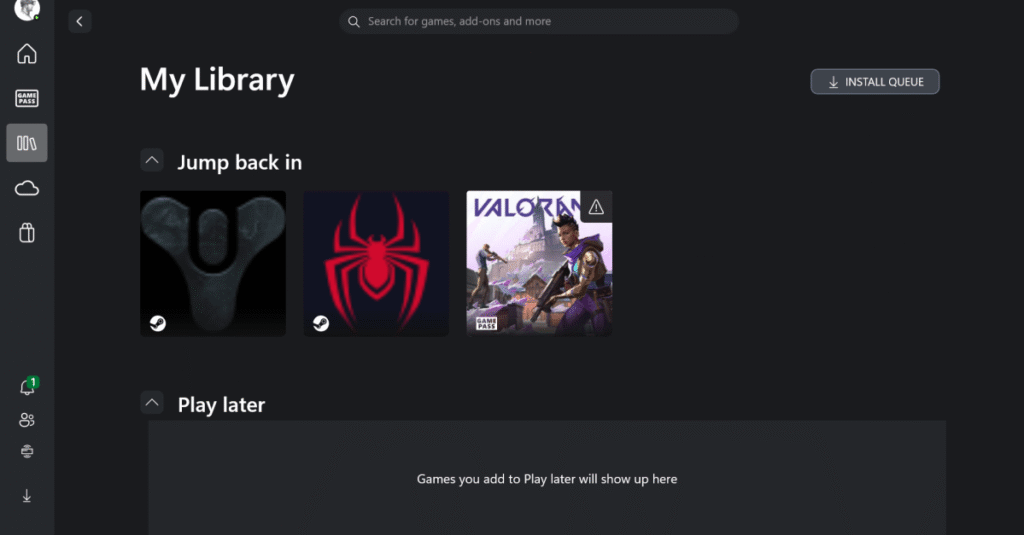 Microsoft’s Xbox PC launcher gets going with Steam, Epic, and other games showing up