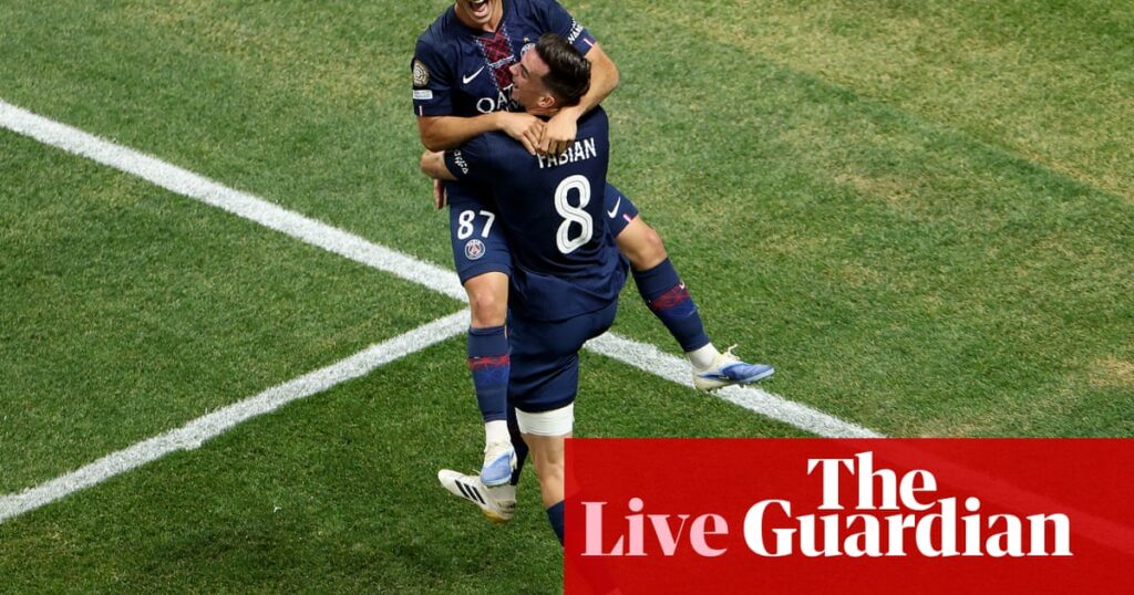 Paris Saint-Germain 4-0 Inter Miami: Club World Cup, last 16 – as it happened | Club World Cup 2025