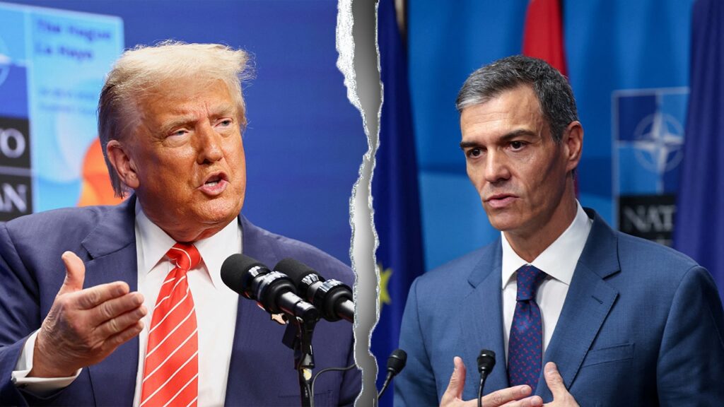 Trump slams Spain for refusing NATO's new 5% defense spending target