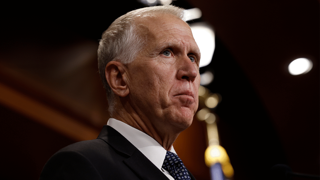 Trump threatens primary challenger against 'big, beautiful bill' foe Sen. Tillis