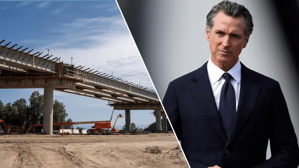 California sues Trump administration over $4 billion high-speed rail funding cut