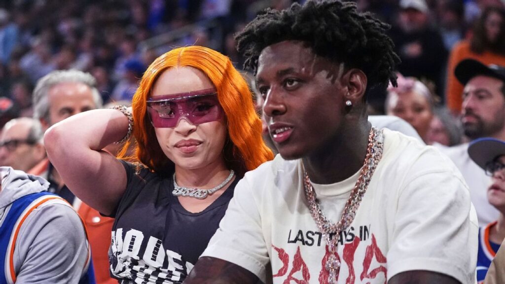 Sauce Gardner spotted with Ice Spice on vacation in Lake George