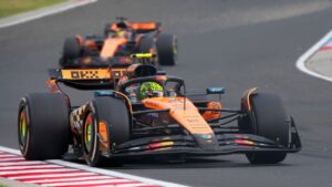 Hungarian GP: Norris narrowly edges Piastri with McLaren 1-2