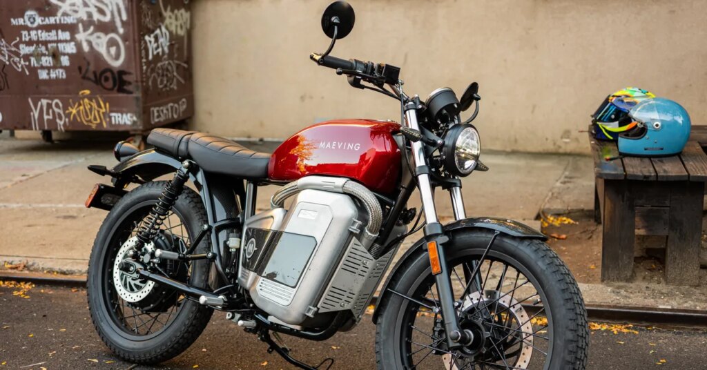 A First Journey With the Maeving RM2 Electrical Motorbike A First Ride With the Maeving RM2 Electric Motorcycle