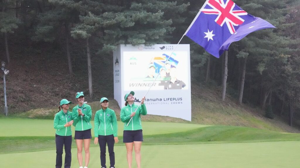 Australia beats U.S. to win LPGA’s Worldwide Crown Australia beats U.S. to win LPGA's International Crown