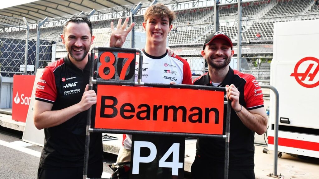 Bearman exhibits Ferrari that there is life after Hamilton, Leclerc Bearman shows Ferrari that there's life after Hamilton, Leclerc