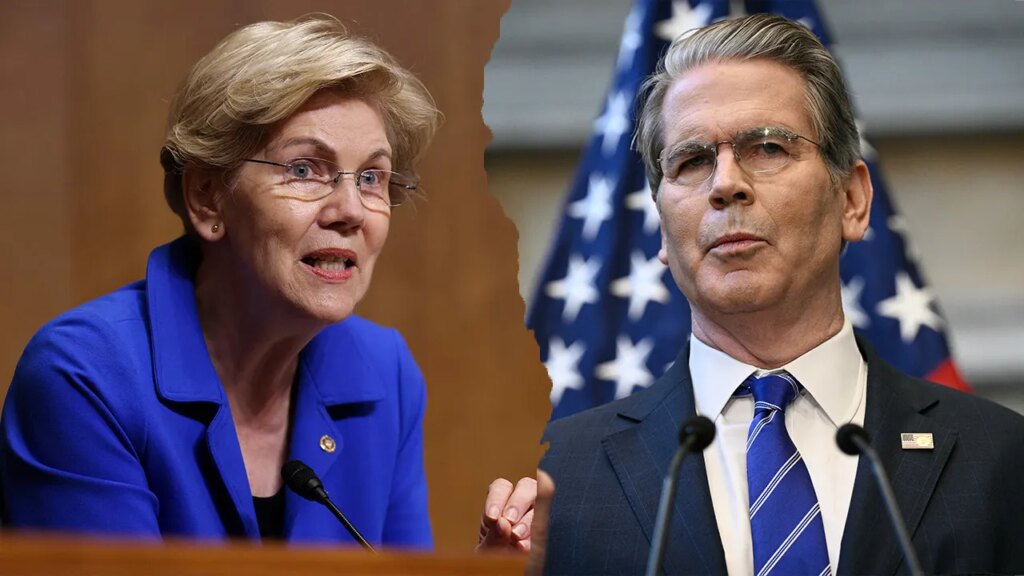 Elizabeth Warren accuses Scott Bessent of prioritizing Argentina over US farmers Elizabeth Warren accuses Scott Bessent of prioritizing Argentina over US farmers