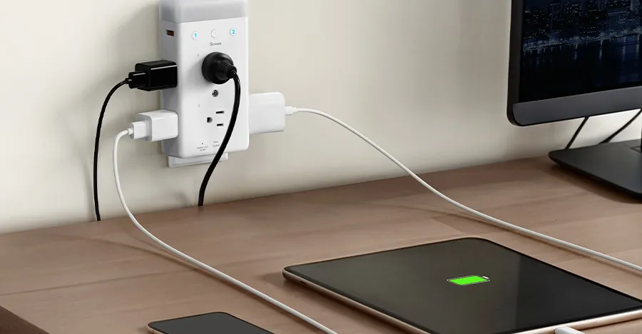 Govee’s new outlet expander offers you voice management and an evening gentle Govee’s new outlet expander gives you voice control and a night light