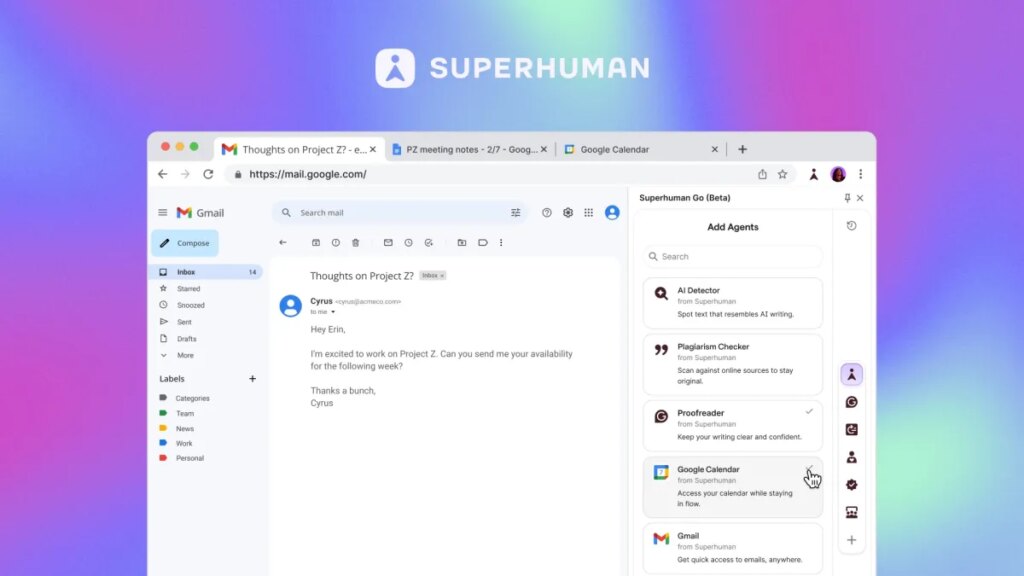 Grammarly rebrands to ‘Superhuman,’ launches a brand new AI assistant Grammarly rebrands to 'Superhuman,' launches a new AI assistant