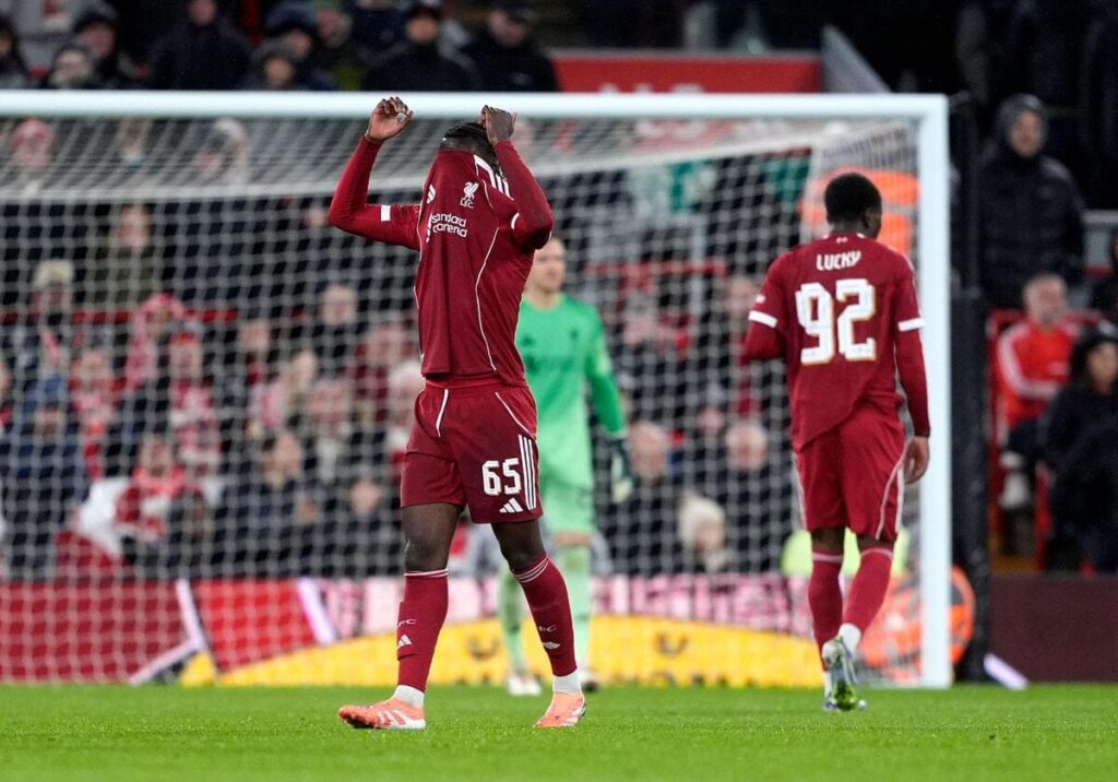 Report, result and goals as Reds suffer sixth defeat in seven