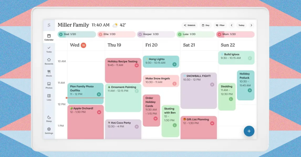 Skylight Sensible Calendar Max Assessment: Household Planning Skylight Smart Calendar Max Review: Family Planning