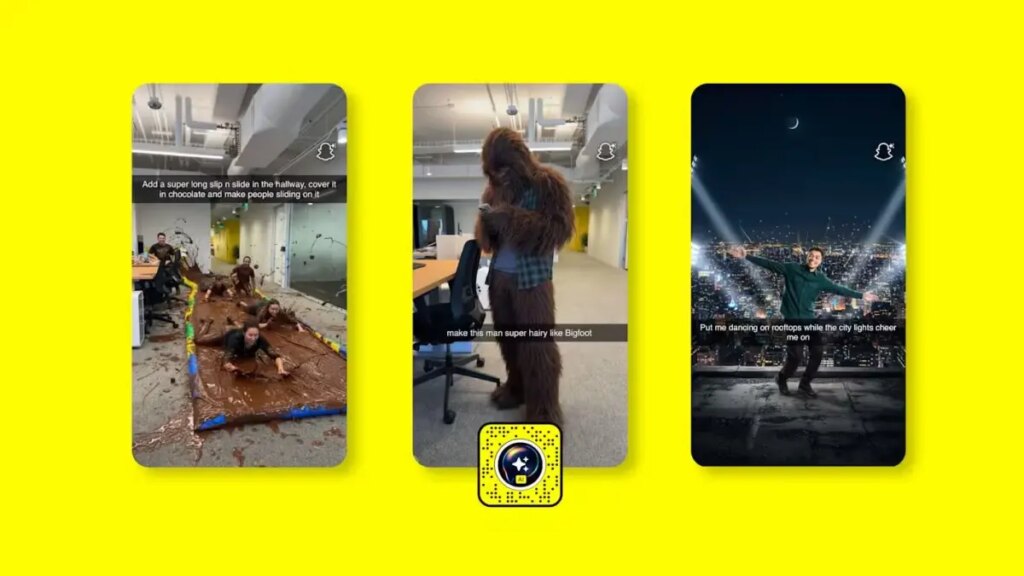 Snapchat makes its first open immediate AI Lens accessible free of charge within the US Snapchat makes its first open prompt AI Lens available for free in the US