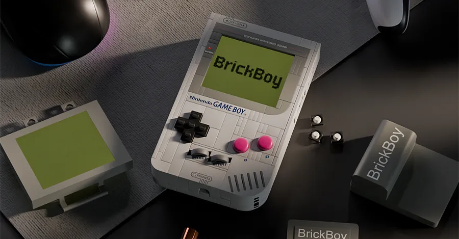The BrickBoy improve package prices greater than twice as a lot because the Lego Recreation Boy The BrickBoy upgrade kit costs more than twice as much as the Lego Game Boy