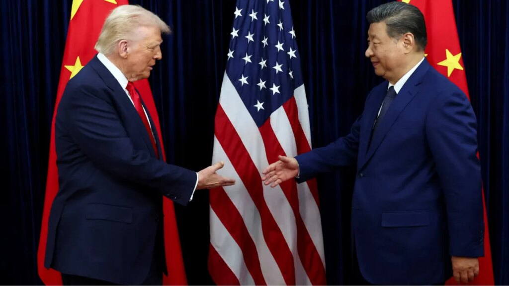 Trump and Xi maintain high-stakes assembly at APEC summit in South Korea Trump and Xi hold high-stakes meeting at APEC summit in South Korea