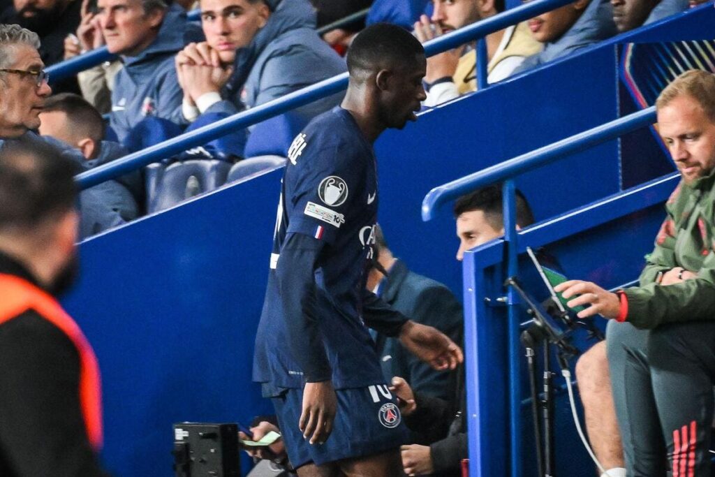 Dembele and Hakimi injured in 2-1 UCL loss to Bayern Dembele and Hakimi injured in 2-1 UCL loss to Bayern