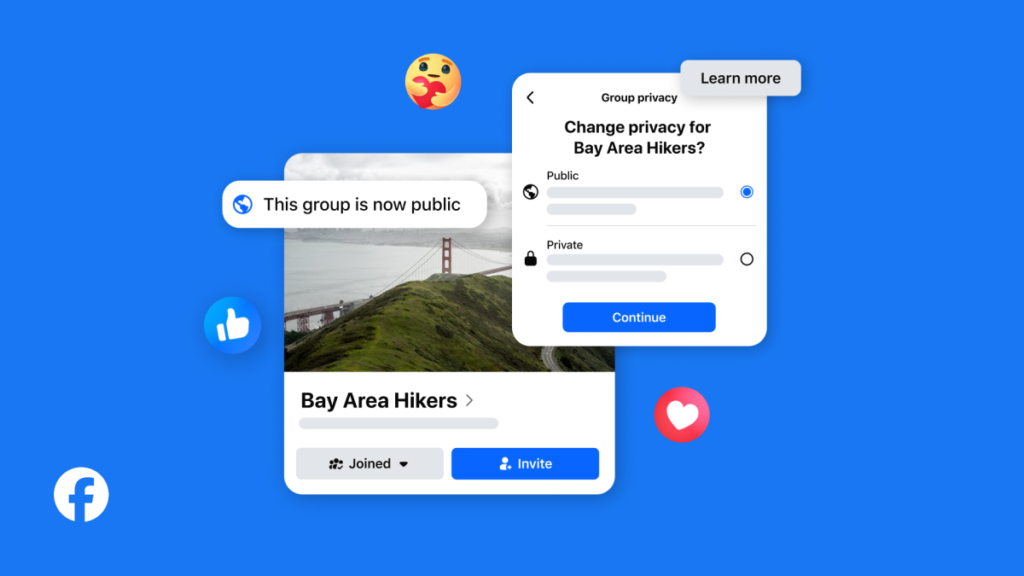 Facebook Groups can now go public without exposing members' private posts