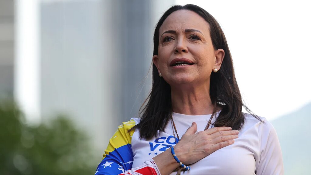 Machado praises Trump technique towards Venezuela narco-terrorists Machado praises Trump strategy against Venezuela narco-terrorists