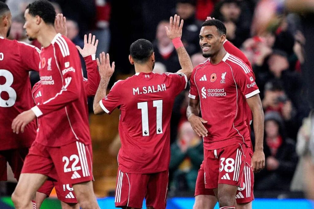 Reds avoid fifth-straight defeat with impressive display at Anfield