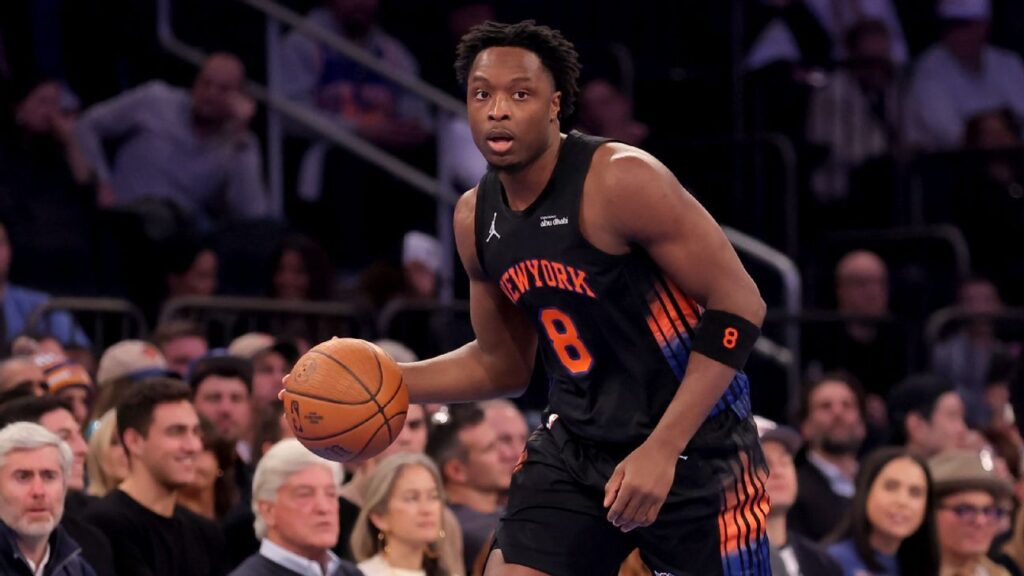 Sources: Knicks’ OG Anunoby to be reevaluated in two weeks Sources: Knicks' OG Anunoby to be reevaluated in two weeks