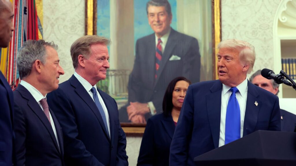 Sources: Trump desires Commanders’ new D.C. stadium named for him Sources: Trump wants Commanders' new D.C. stadium named for him