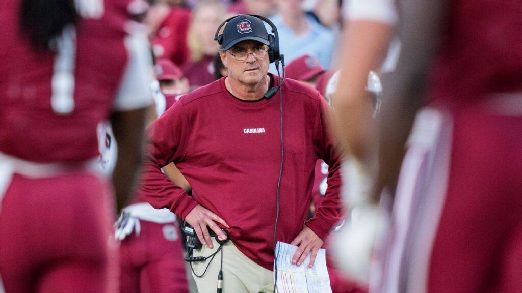 Struggling Gamecocks fireplace OC Mike Shula Struggling Gamecocks fire OC Mike Shula