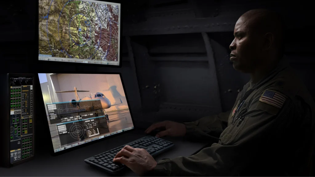 U.S. Air Drive approves Compass Name crew simulator U.S. Air Force approves Compass Call crew simulator