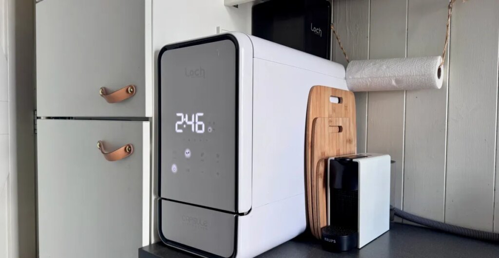 Loch’s Capsule dishwasher is small, fast, and efficient without plumbing