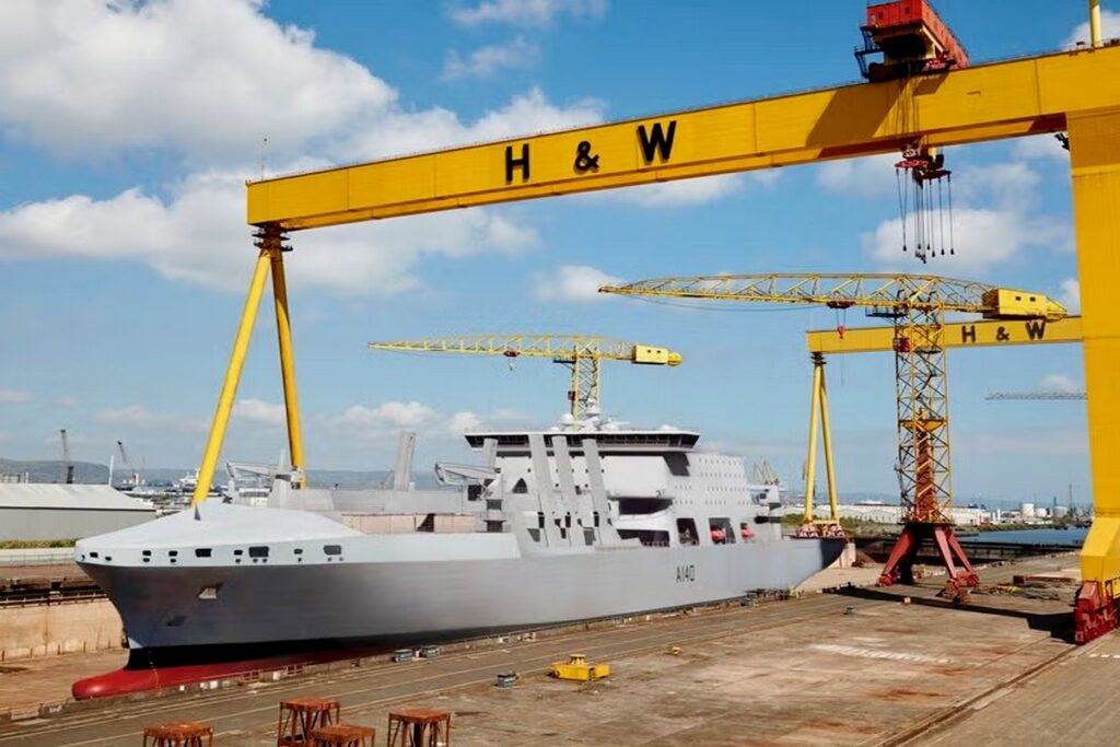 Navantia UK marks one year since Harland and Wolff buy