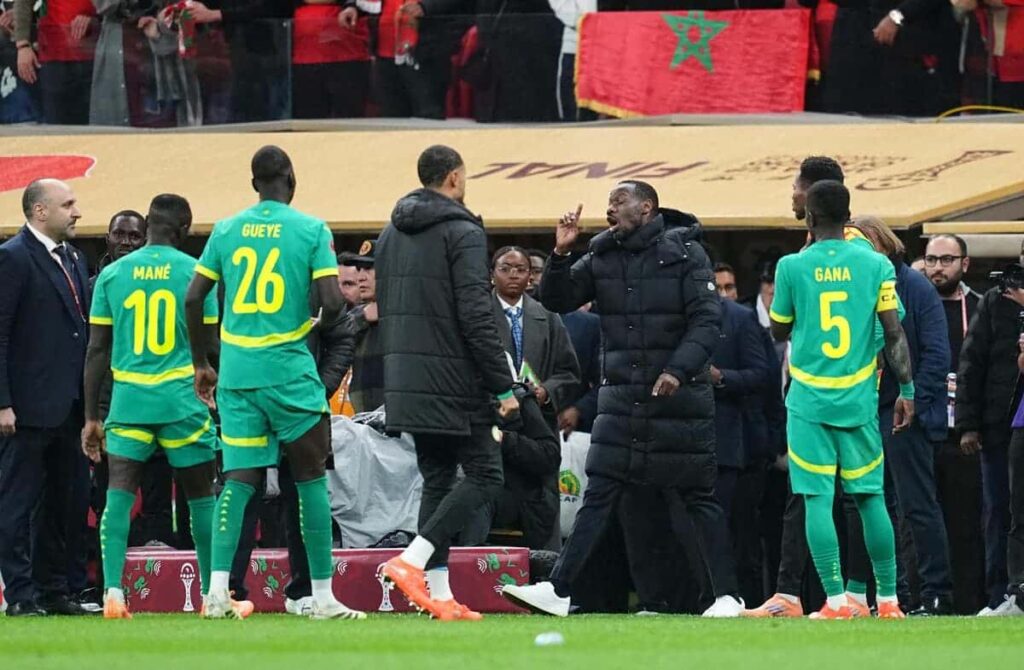 AFCON Final Fallout: Senegal & Morocco Slammed for Pitch Pandemonium Senegal coach Thiaw 'apologises to football' after walk-off in AFCON final that was 'shameful for Africa'