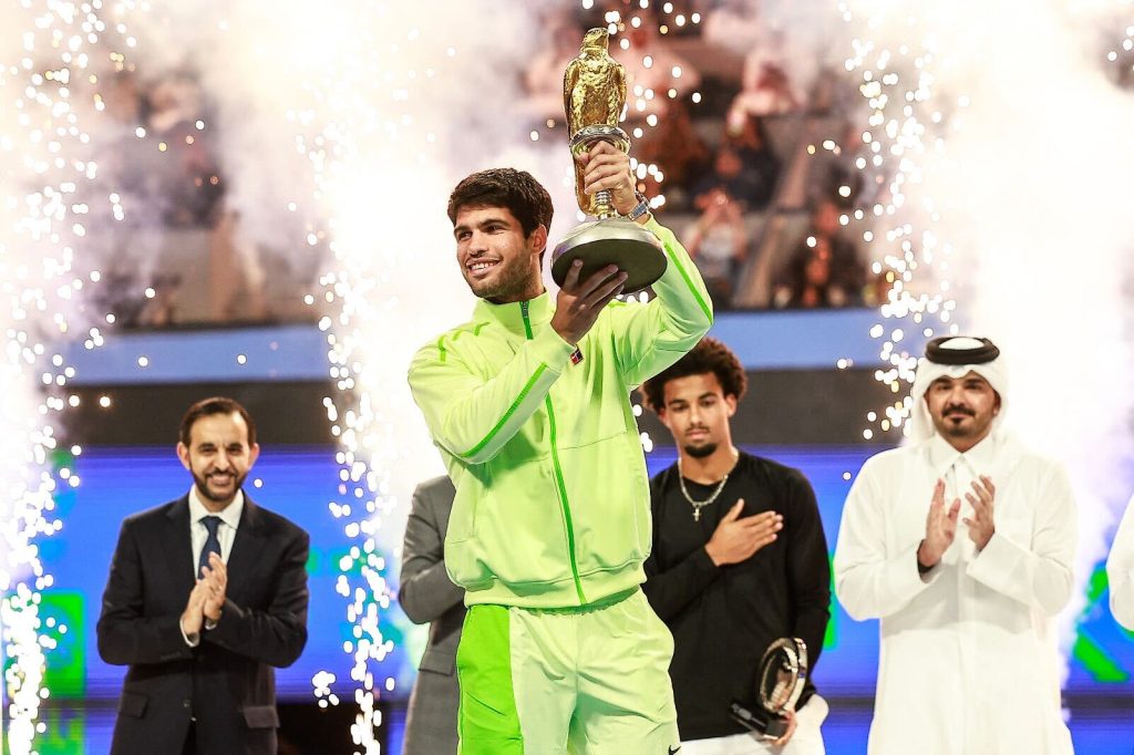 ATP Qatar Open: Carlos Alcaraz claims the Championship with a dominant win - Doha News