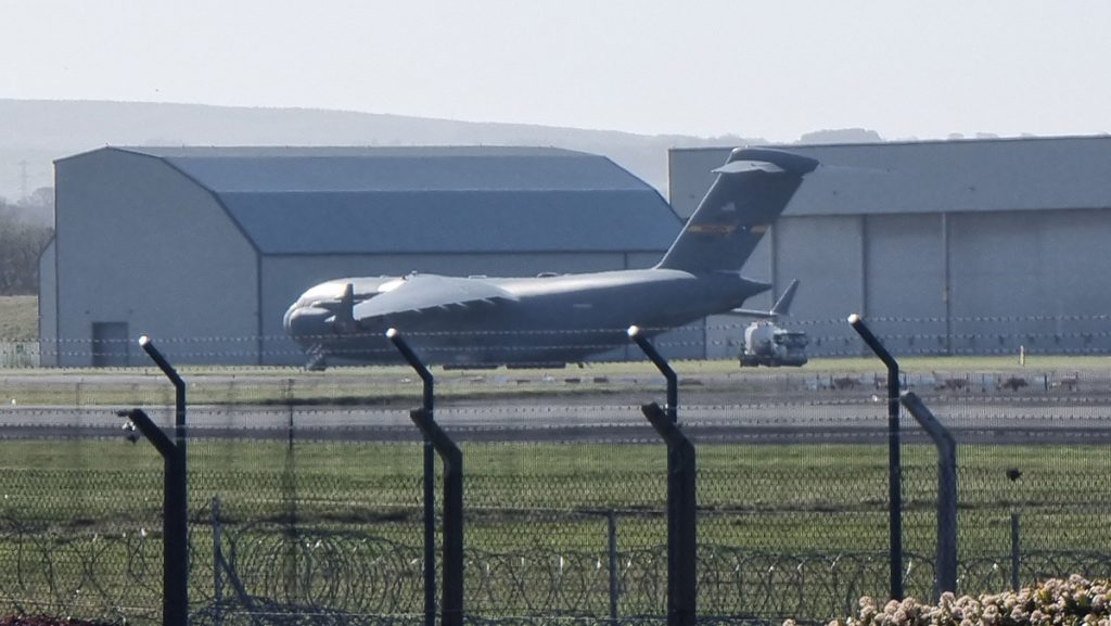 Holyrood Rebuffs Greens: US Military Stays Put Greens demand US military flights be barred from Prestwick