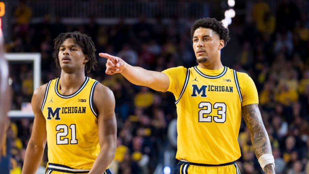 NCAA Bracket’s Early Frontrunners: Michigan, Duke, Arizona How Michigan rode a supersized frontcourt to No. 1