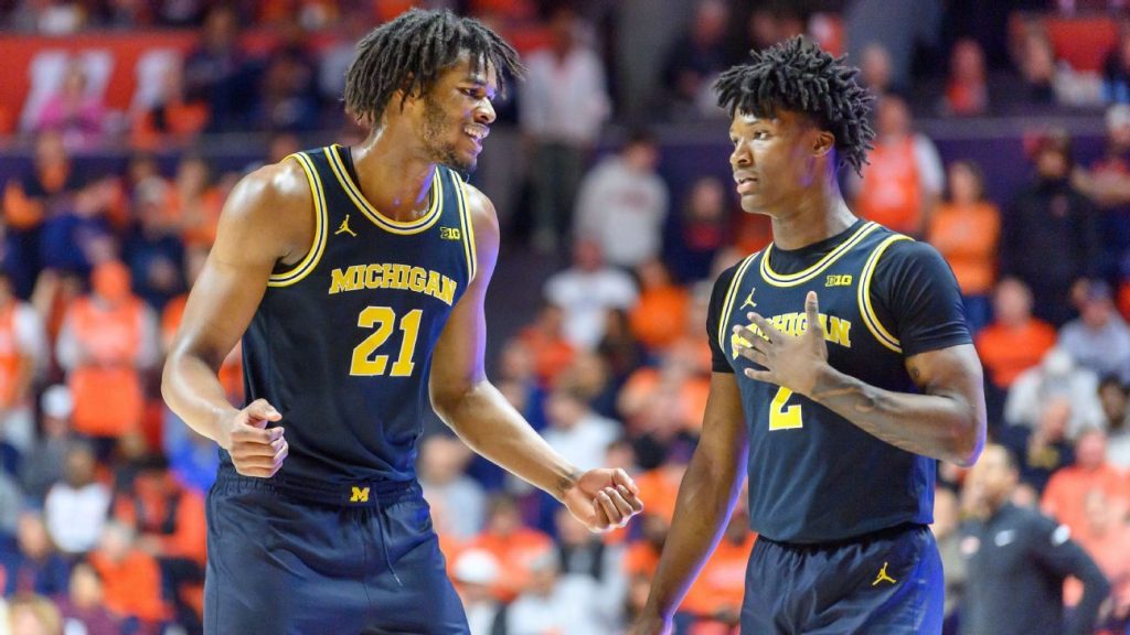 Michigan Outright Big Ten: Aday Mara tallied 19 points on Michigan tops Illinois for 1st outright Big Ten regular-season title since '14