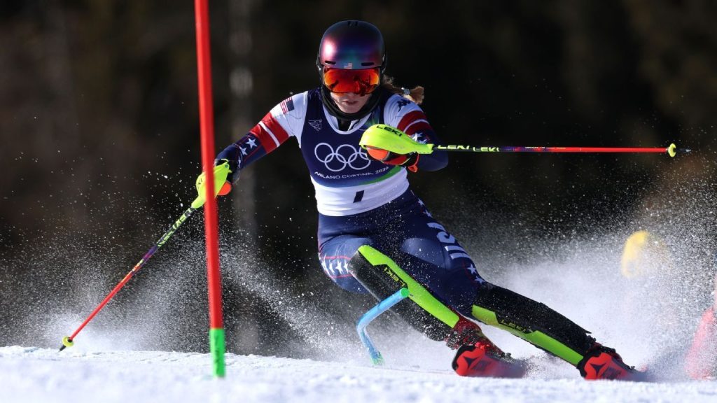 Mikaela Shiffrin wins slalom to snap 8-year Olympic drought