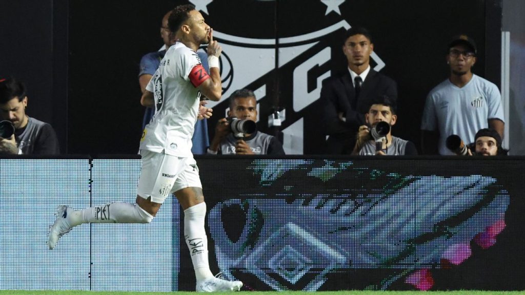 Neymar’s Santos Statement: Goals Mute the Doubters Neymar shushes critics after first goals in Santos return