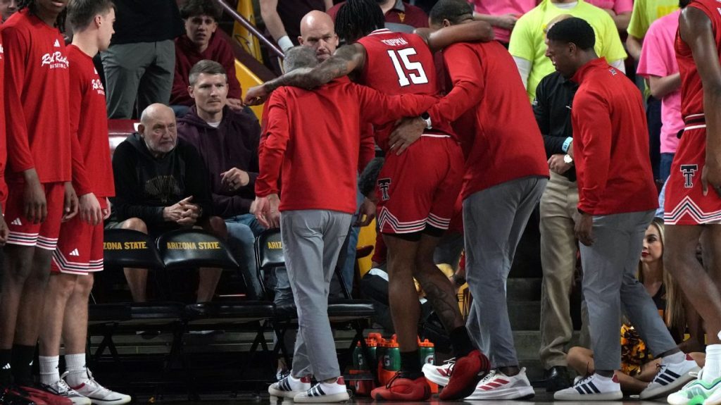 The Fall of a Red Raider: JT Toppin Injured as Texas Tech Stumbles Against Arizona State Texas Tech star JT Toppin injured in loss to Arizona State