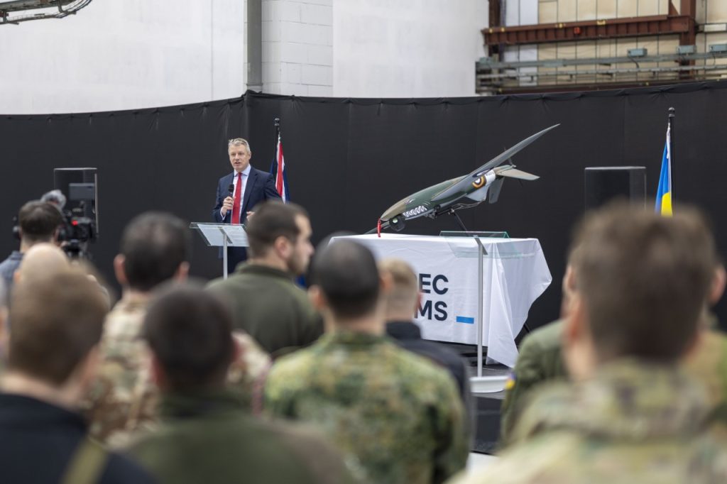 Ukrainian drone firm opens British factory