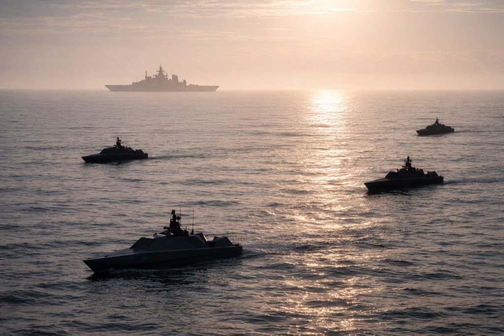 Worldâ€™s largest drone fleet deployed to deter Russia