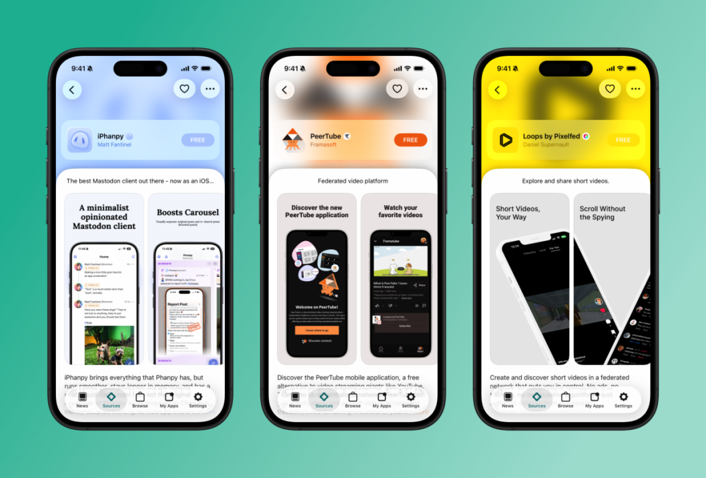 Alternative app store AltStore PAL joins the fediverse