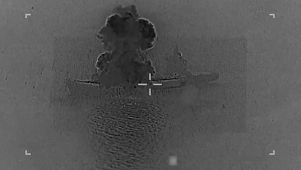 US Forces Neutralize Iran’s Drone Mothership American forces strike Iranian drone carrier