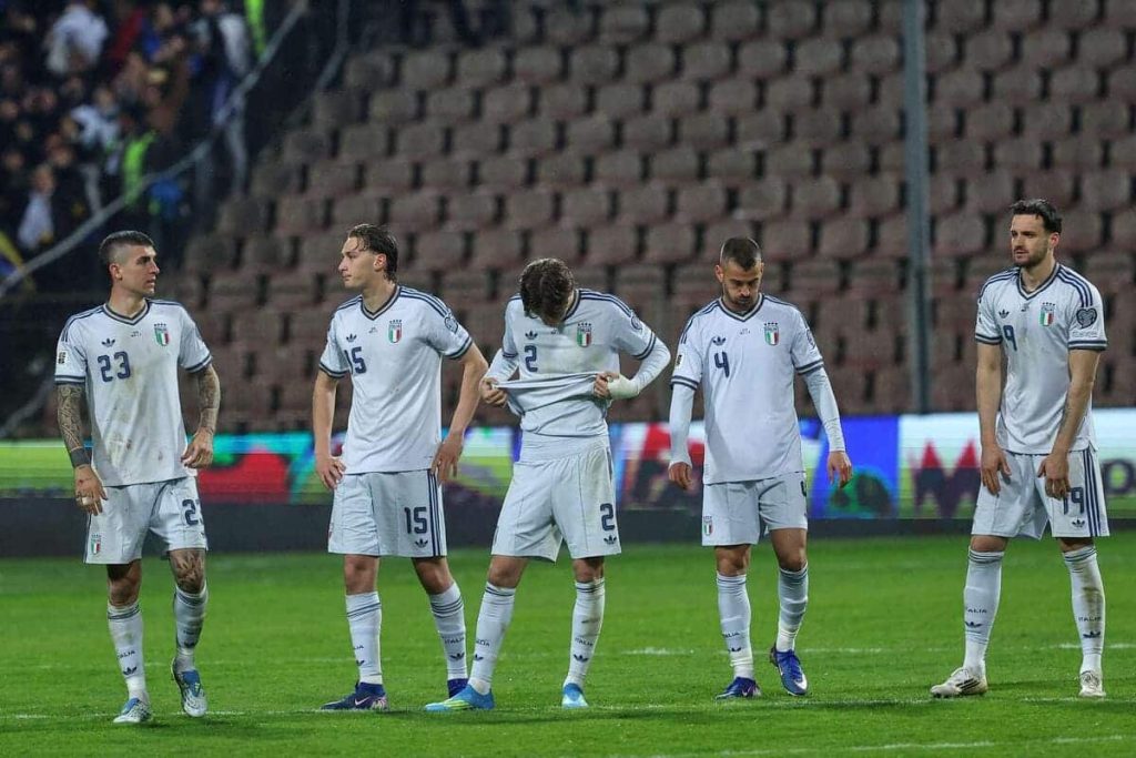Azzuri miss out on World Cup