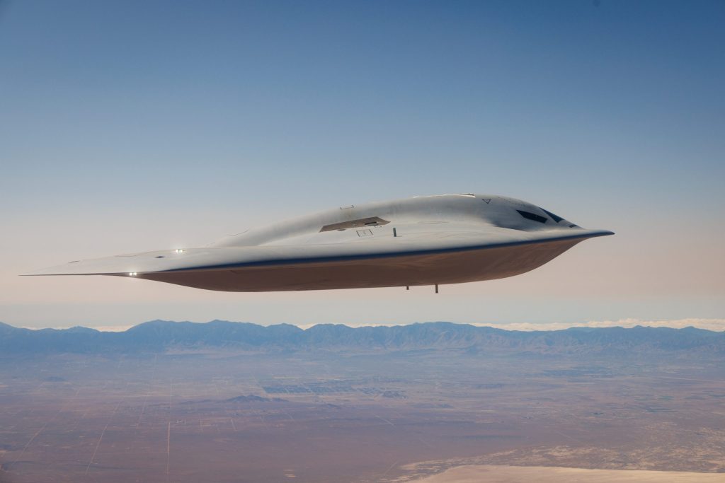 B-21 Spotted Flying with KC-135 in Precursor to Refueling Test