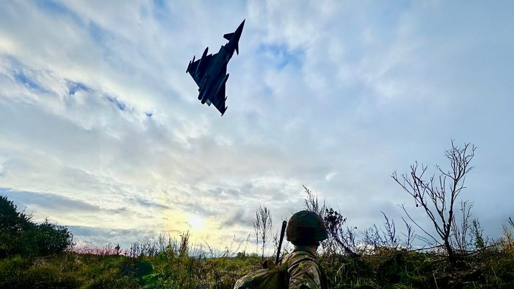 Britain’s Sky Shield: RAF Jets Guard Romania’s Black Sea British fighter jets deploy to Romania